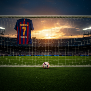 Raphinha fra FC Barcelona til Ballon d'Or