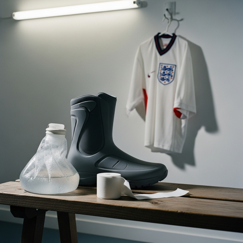 Harry Kane i engelsk landsholdstrøje, klar til Letland efter mindre skade