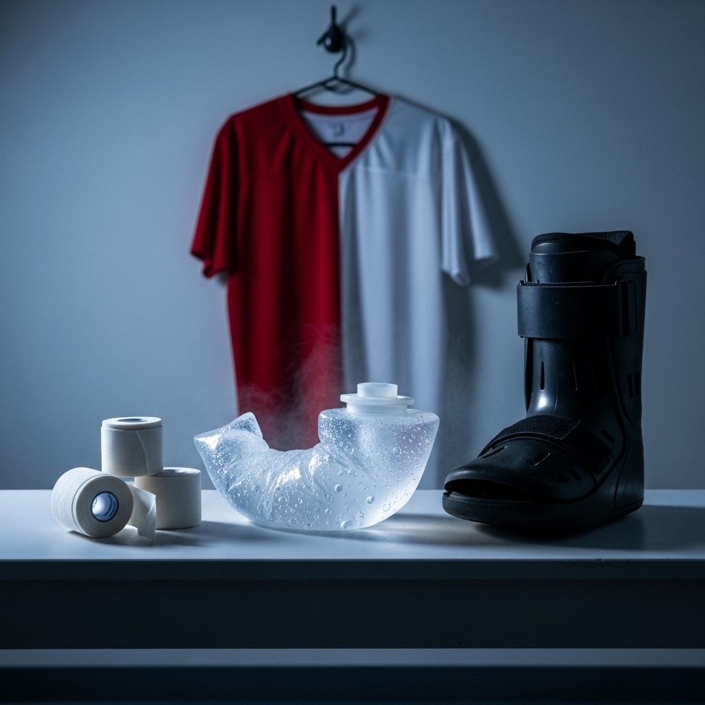 Ibrahima Konaté forlader banen med skade under en kamp for Liverpool, mens han holder sig til quadriceps.