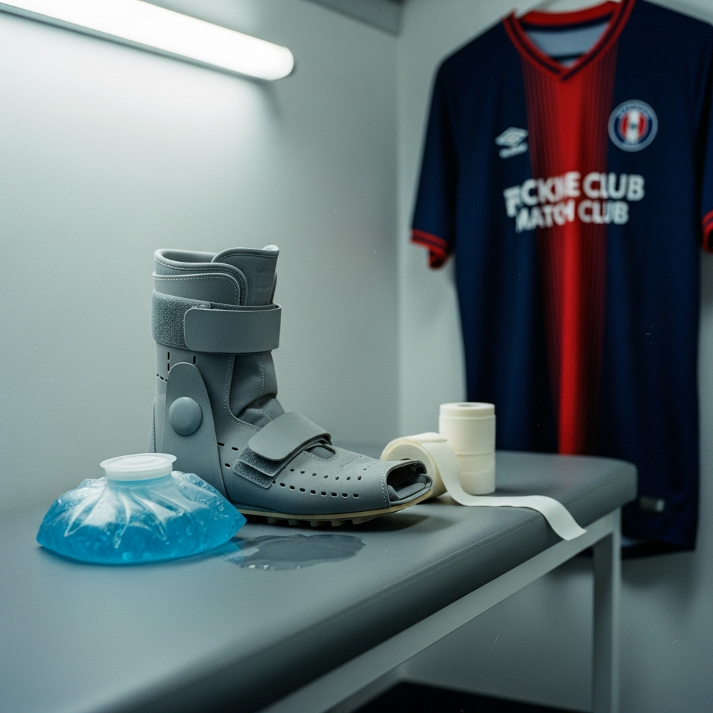 Achraf Hakimi forlader banen med smerter efter at have pådraget sig en alvorlig ledbåndsskade i anklen.