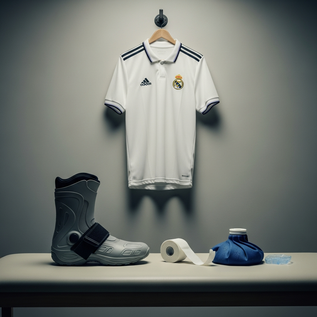 Fede Valverde under medicinsk test efter meldinger om træthed og ubehag