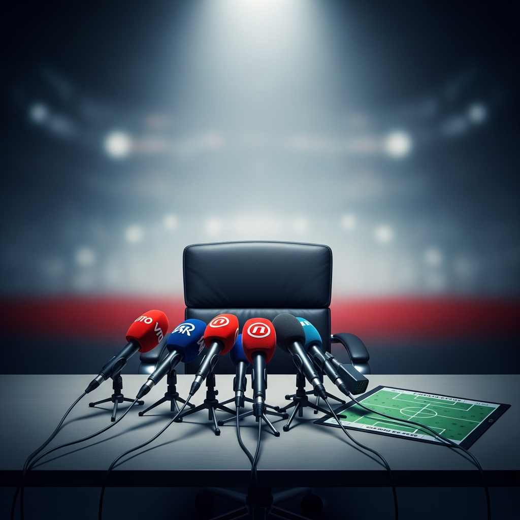 Zinedine Zidane som fodboldtræner, eventuelt med et fransk flag i baggrunden, der symboliserer hans potentielle fremtidige rolle som landstræner for Frankrig.